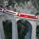 Glacier Express train Switzerland