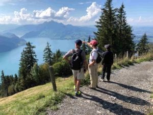 Hiking around Lake Lucerne