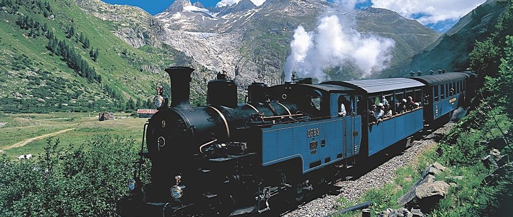 Furka Steam Railway Switzerland