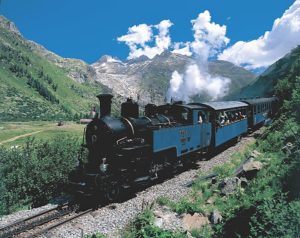 Furka Steam Railway Switzerland