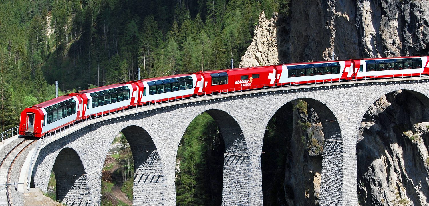 Glacier Express Echo Trails' 12 Day Swiss Alps Grand Rail Tour